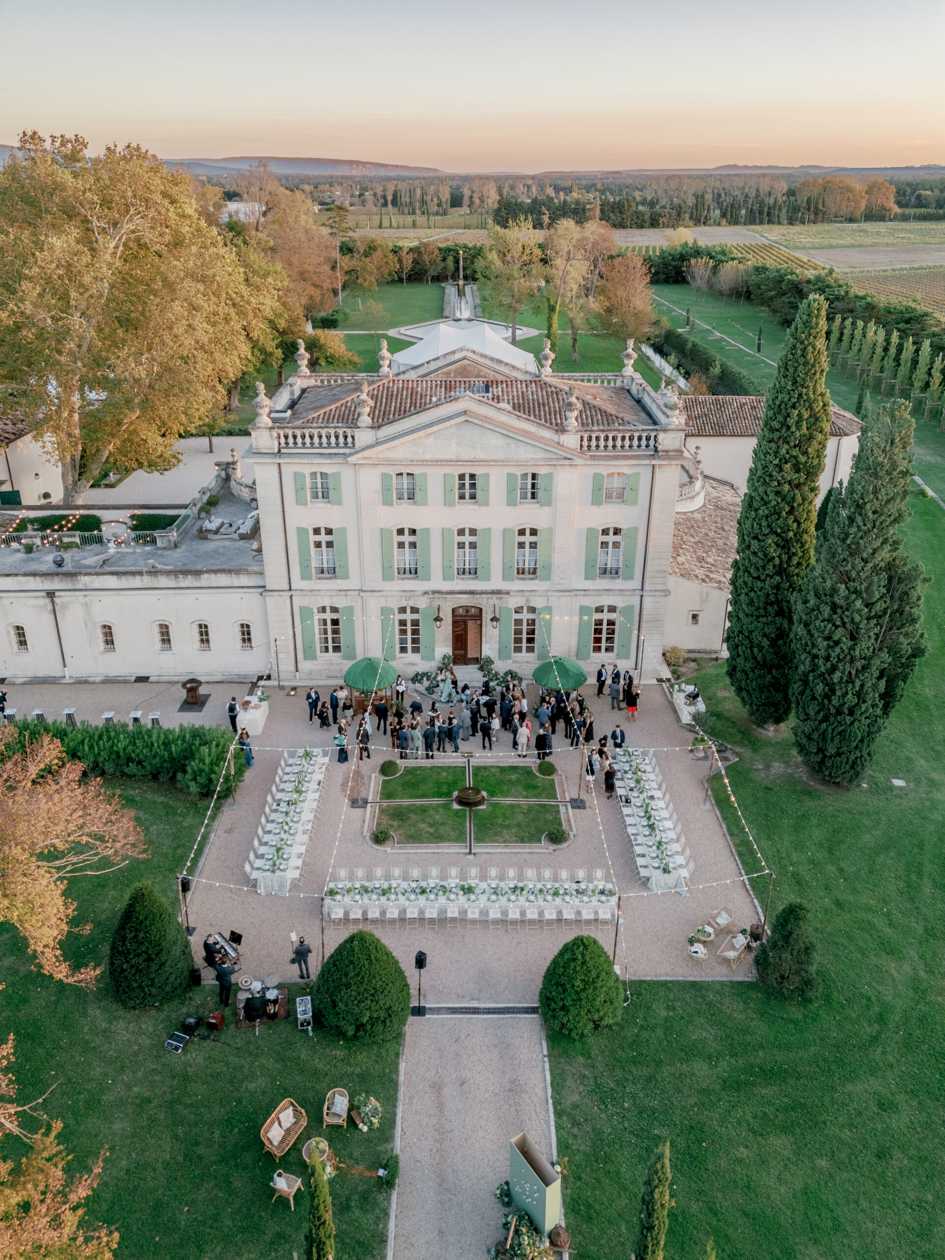 chateau tourreau welcome party